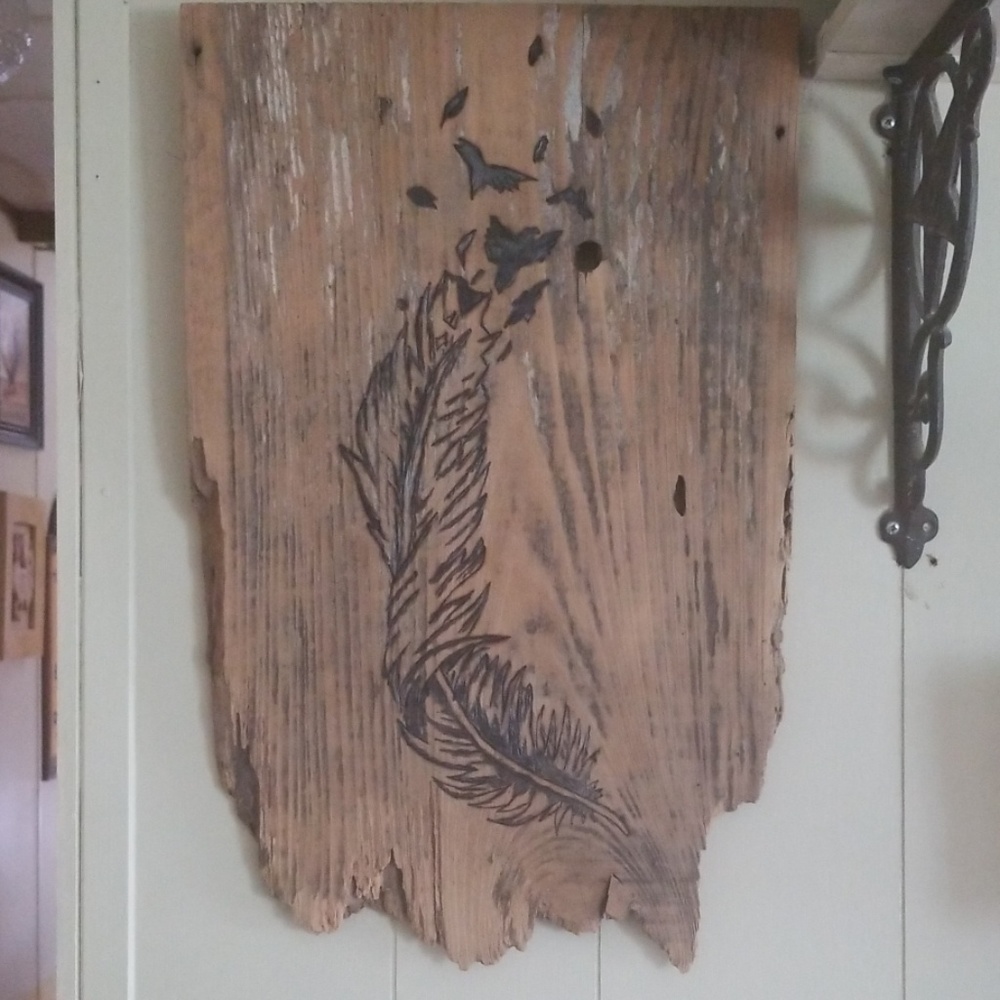 Wood burning